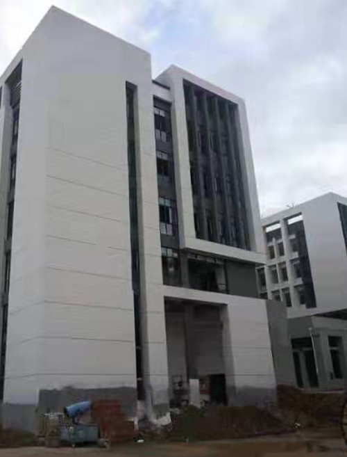 长沙大学实验实训楼已竣工